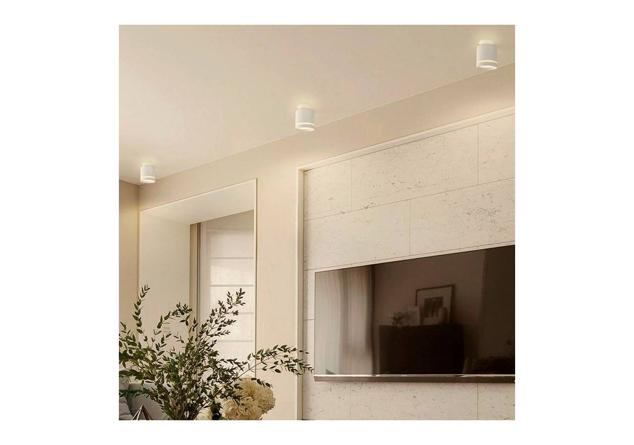 Plafonnier "Roller" 7W avec Driver Lifud DALI/PUSH - L305-B-DALI - Barcelona LED