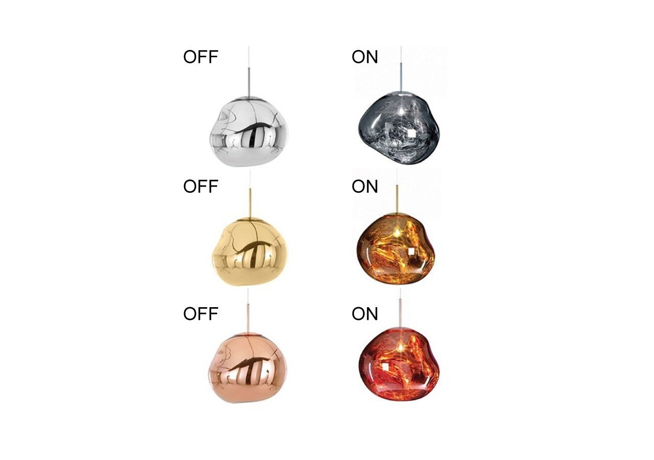 Suspension design en verre "Abril" - LC100-CR - Barcelona LED