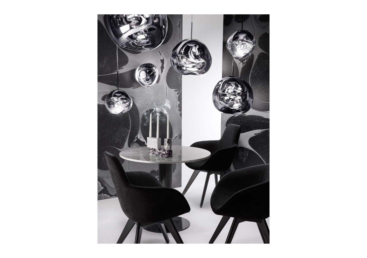 Suspension design en verre "Abril" - LC100-CR - Barcelona LED