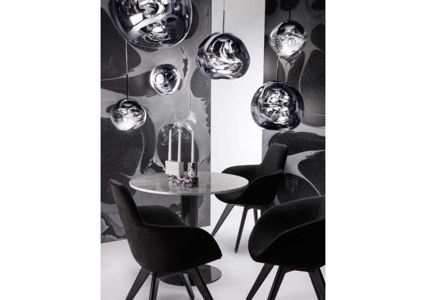 Suspension design en verre "Abril" - LC100-CR - Barcelona LED Suspension design en verre "Abril" - LC100-CR - Barcelona LED