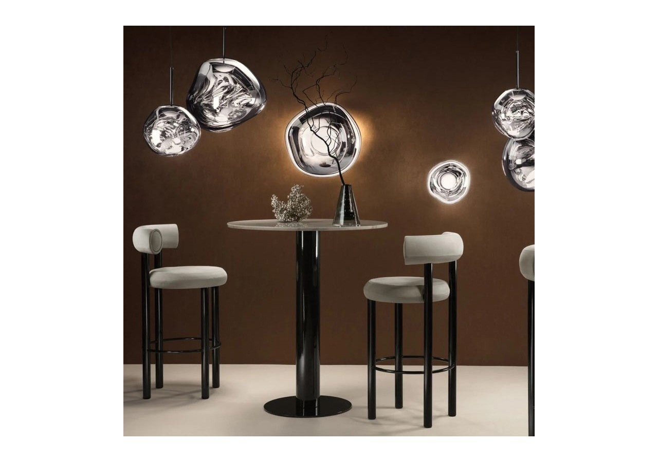 Suspension design en verre "Abril" - LC100-CR - Barcelona LED