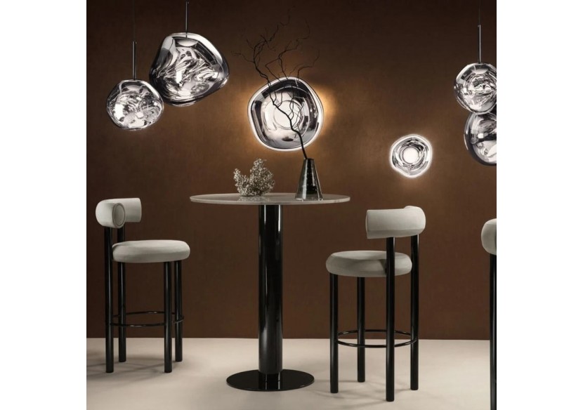 Suspension design en verre "Abril" - LC100-CR - Barcelona LED Suspension design en verre "Abril" - LC100-CR - Barcelona LED