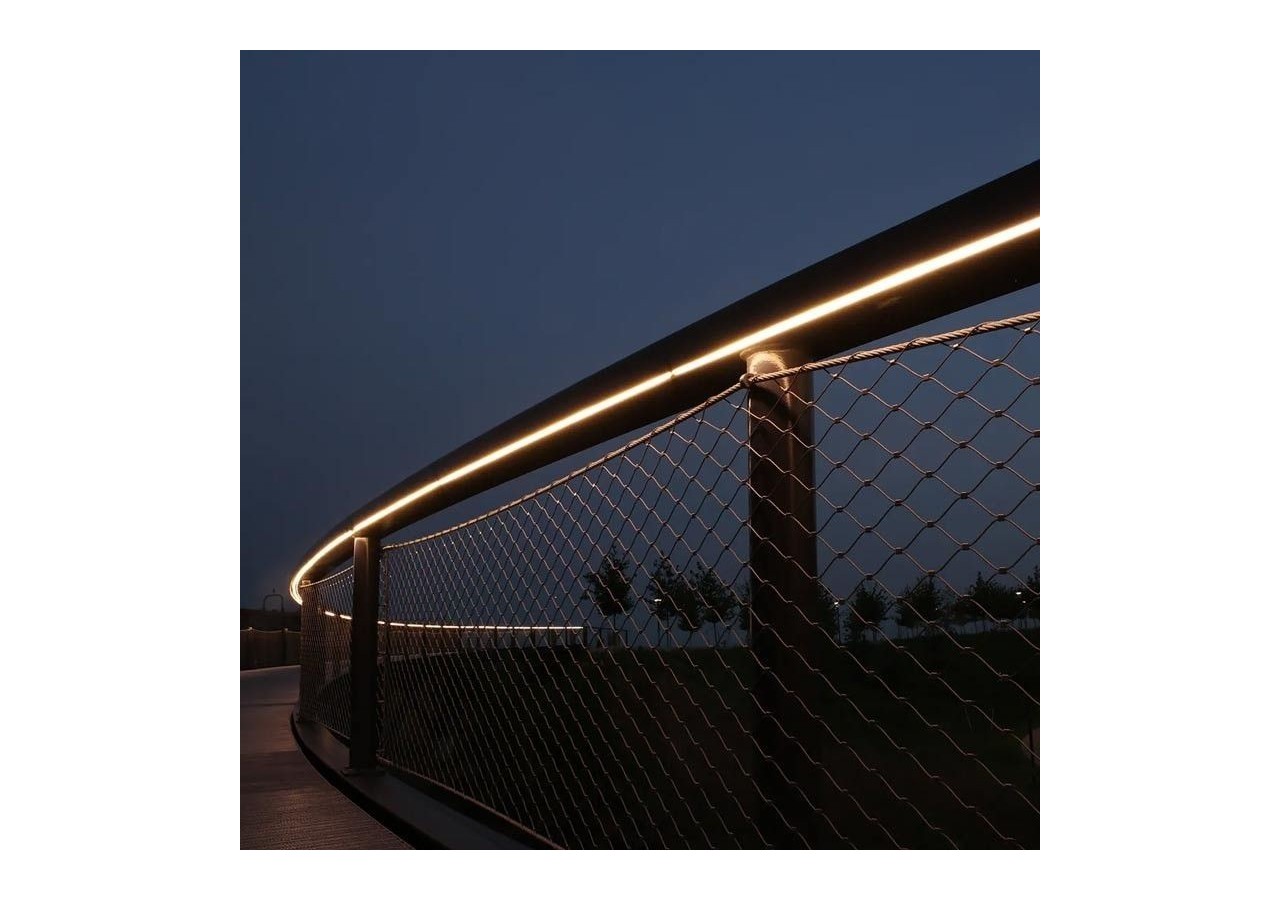 Néon LED flexible 24V DC-12x12mm-10 mètres-Kit complet-11W/m-IP67-Courbure verticale - N1212-10M-BC - Barcelona LED