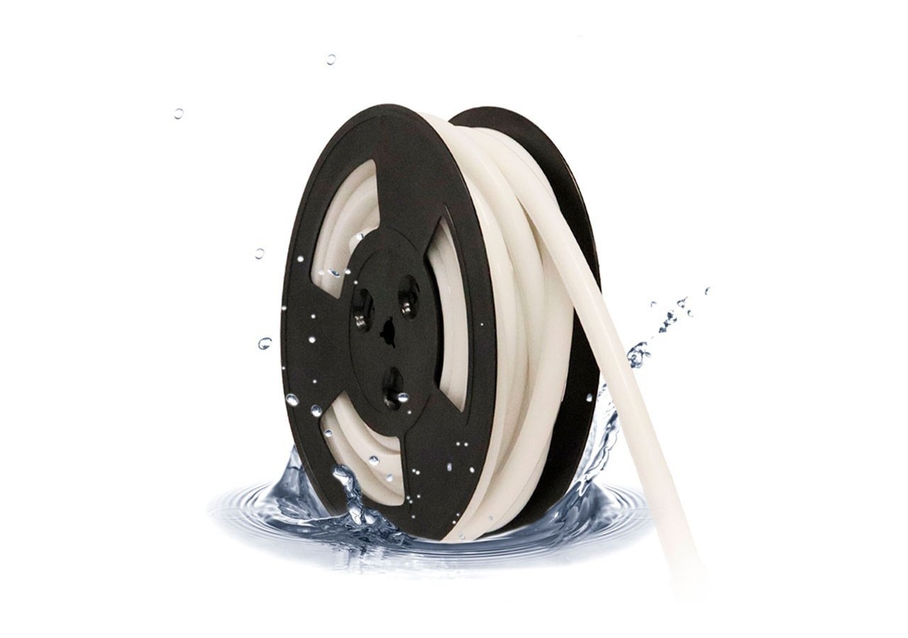 Néon LED flexible 24V DC-12x12mm-10 mètres-Kit complet-11W/m-IP67-Courbure verticale - N1212-10M-BC - Barcelona LED