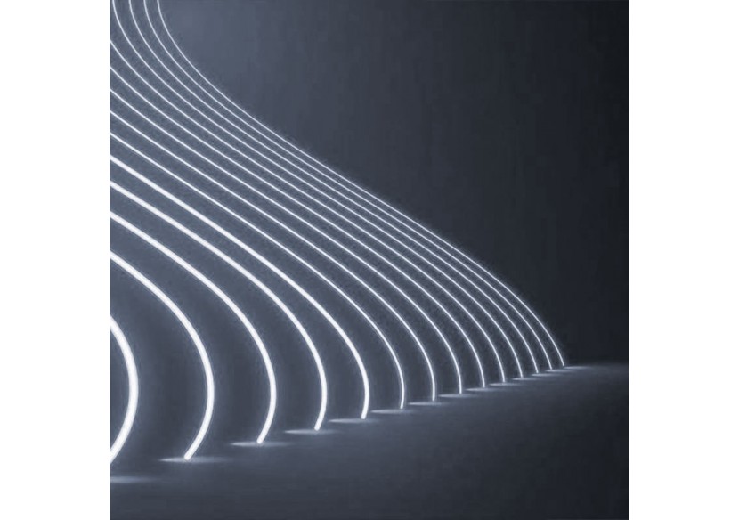 Néon LED flexible 24V DC-12x12mm-10 mètres-Kit complet-11W/m-IP67-Courbure verticale - N1212-10M-BF - Barcelona LED