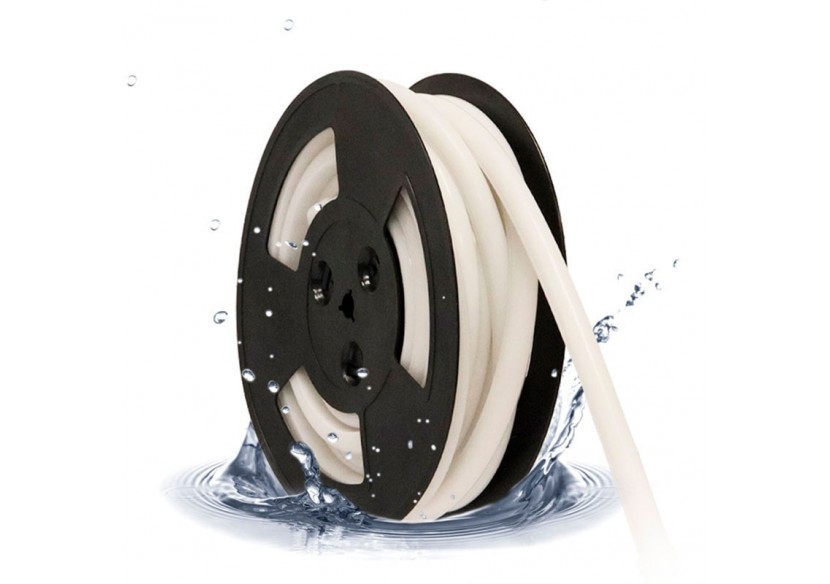 Néon LED flexible 24V DC-12x12mm-10 mètres-Kit complet-11W/m-IP67-Courbure verticale - N1212-10M-BF - Barcelona LED