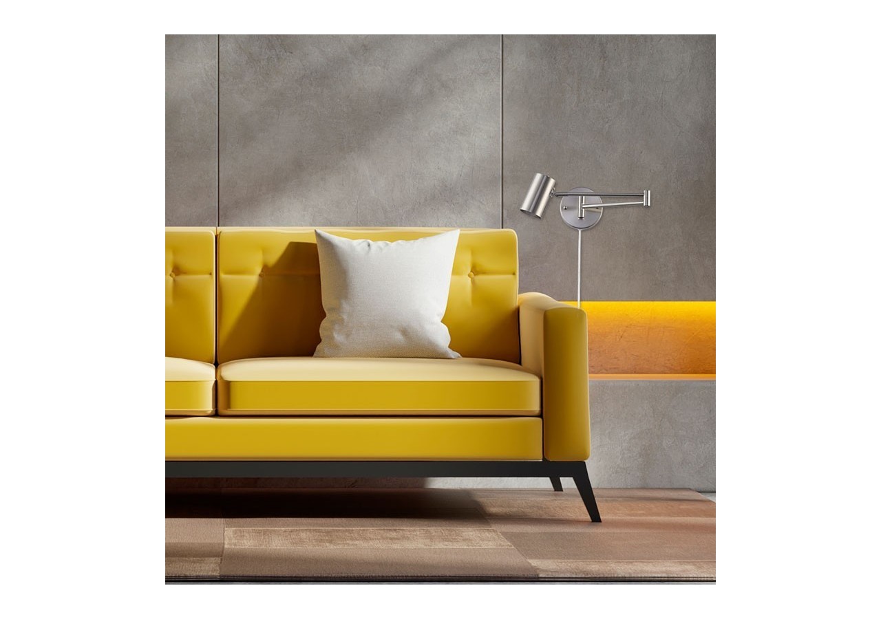 Applique murale extensible "Lisa" avec prise-E27 G45 - L3067-EU-CR - Barcelona LED