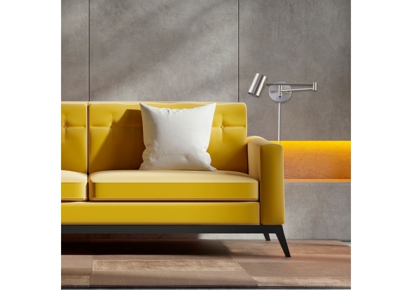 Applique murale extensible "Lisa" avec prise-E27 G45 - L3067-EU-CR - Barcelona LED Applique murale extensible "Lisa" avec prise-E27 G45 - L3067-EU-CR - Barcelona LED