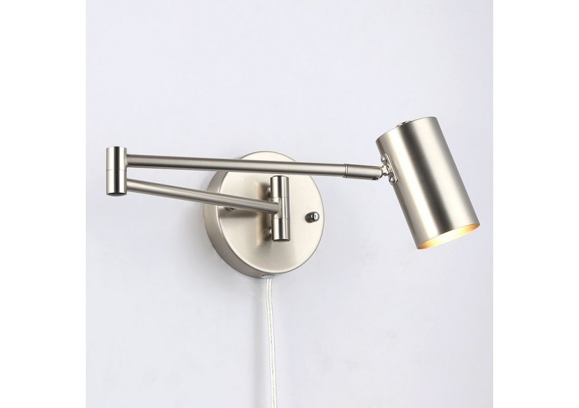 Applique murale extensible "Lisa" avec prise-E27 G45 - L3067-EU-CR - Barcelona LED Applique murale extensible "Lisa" avec prise-E27 G45 - L3067-EU-CR - Barcelona LED