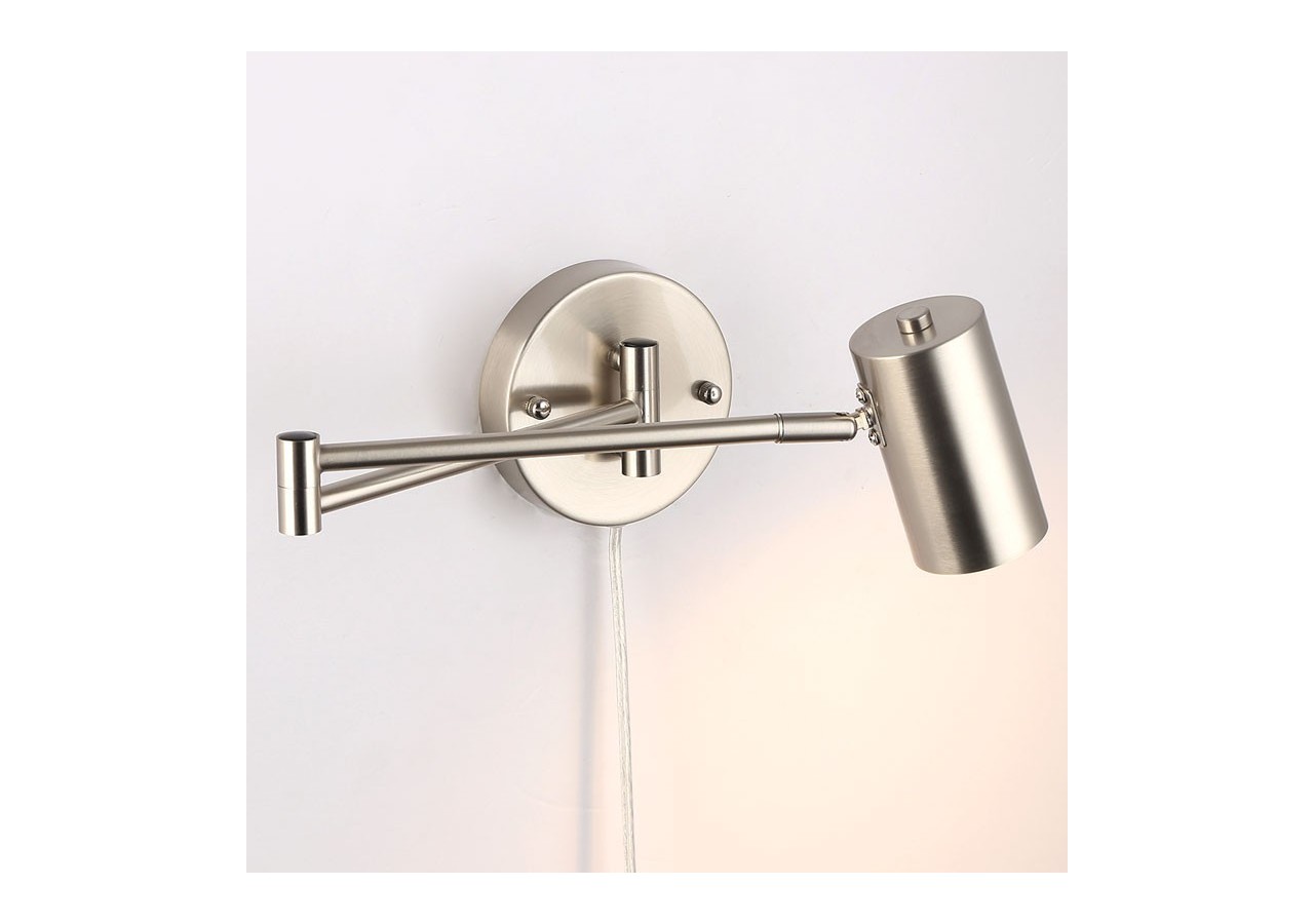 Applique murale extensible "Lisa" avec prise-E27 G45 - L3067-EU-CR - Barcelona LED