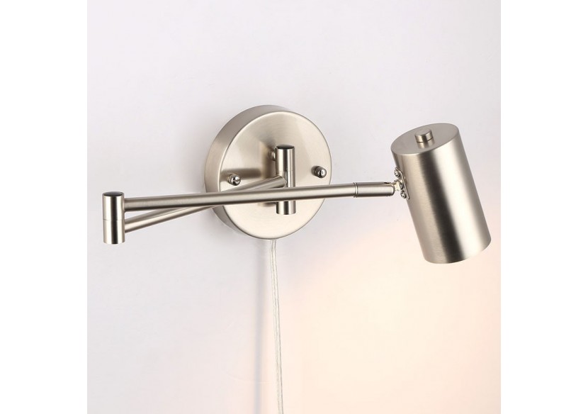 Applique murale extensible "Lisa" avec prise-E27 G45 - L3067-EU-CR - Barcelona LED Applique murale extensible "Lisa" avec prise-E27 G45 - L3067-EU-CR - Barcelona LED
