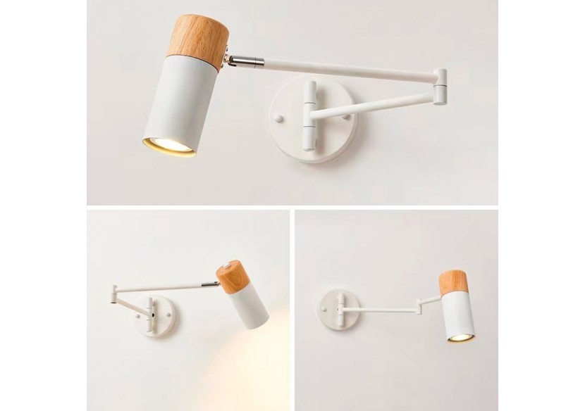 Applique murale scandinave extensible "Logan"-E27 G45 - LN1302-B - Barcelona LED Applique murale scandinave extensible "Logan"-E27 G45 - LN1302-B - Barcelona LED