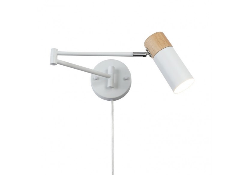 Applique murale extensible avec prise "Logan" - LN1302-EU-B - Barcelona LED Applique murale extensible avec prise "Logan" - LN1302-EU-B - Barcelona LED