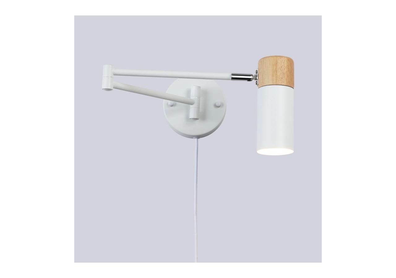 Applique murale extensible avec prise "Logan" - LN1302-EU-B - Barcelona LED