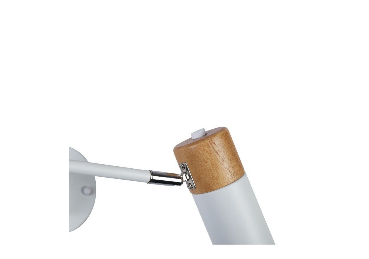 Applique murale extensible avec prise "Logan" - LN1302-EU-B - Barcelona LED