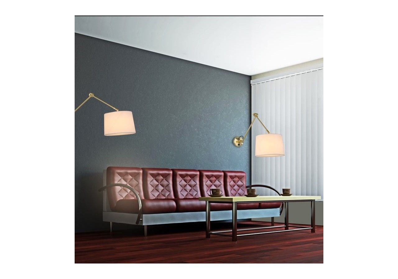 Applique ELBOW E27 avec bras articulé - L3010-P-D - Barcelona LED