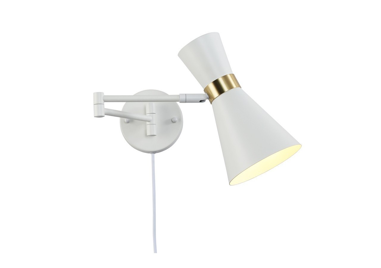 Applique murale avec bras articulé et prise "Silva" - LN3008-EU-BD - Barcelona LED