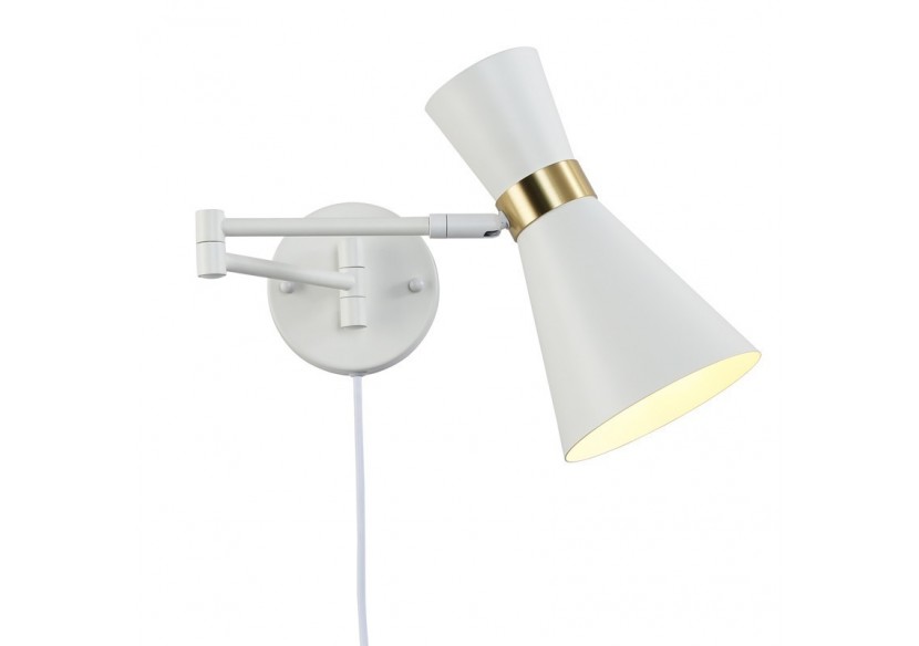 Applique murale avec bras articulé et prise "Silva" - LN3008-EU-BD - Barcelona LED Applique murale avec bras articulé et prise "Silva" - LN3008-EU-BD - Barcelona LED