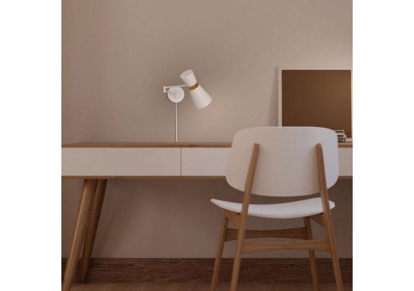 Applique murale avec bras articulé et prise "Silva" - LN3008-EU-BD - Barcelona LED Applique murale avec bras articulé et prise "Silva" - LN3008-EU-BD - Barcelona LED