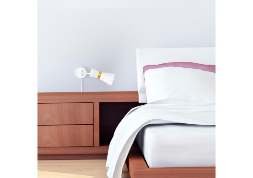Applique murale avec bras articulé et prise "Silva" - LN3008-EU-BD - Barcelona LED Applique murale avec bras articulé et prise "Silva" - LN3008-EU-BD - Barcelona LED