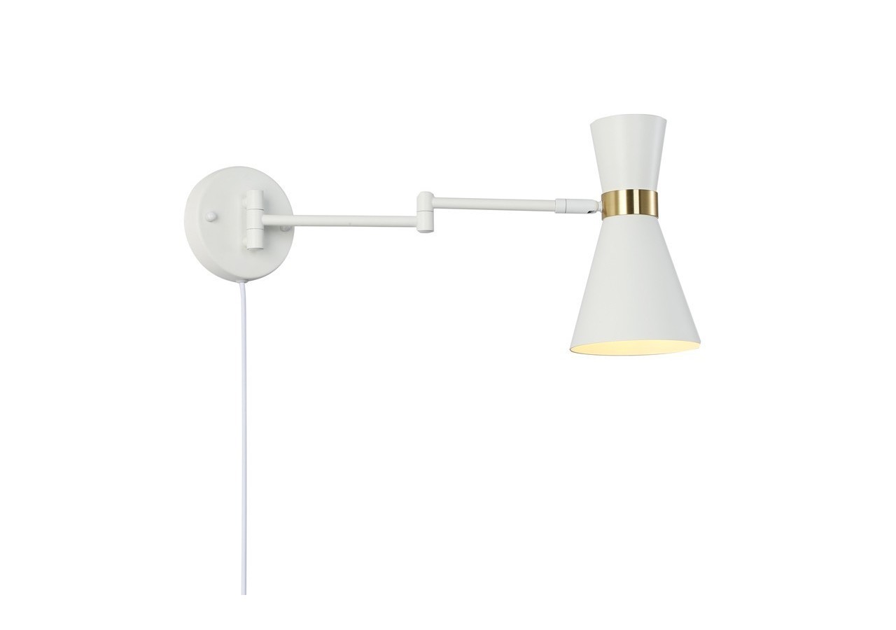 Applique murale avec bras articulé et prise "Silva" - LN3008-EU-BD - Barcelona LED