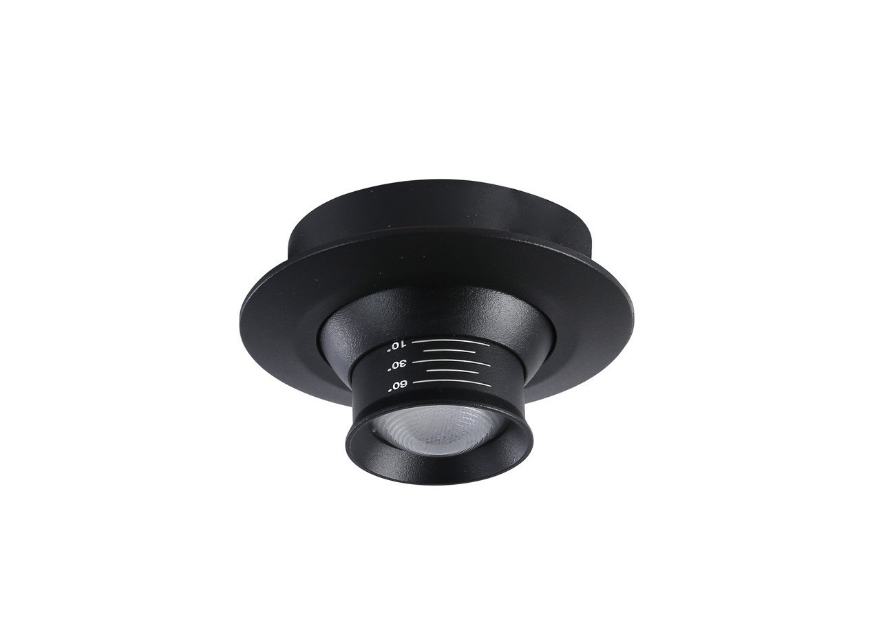 Spot encastré LED avec zoom-Réglable-Puce Cree-2700K-3W - B2050-N - Barcelona LED