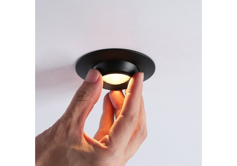 Spot encastré LED avec zoom-Réglable-Puce Cree-2700K-3W - B2050-N - Barcelona LED Spot encastré LED avec zoom-Réglable-Puce Cree-2700K-3W - B2050-N - Barcelona LED