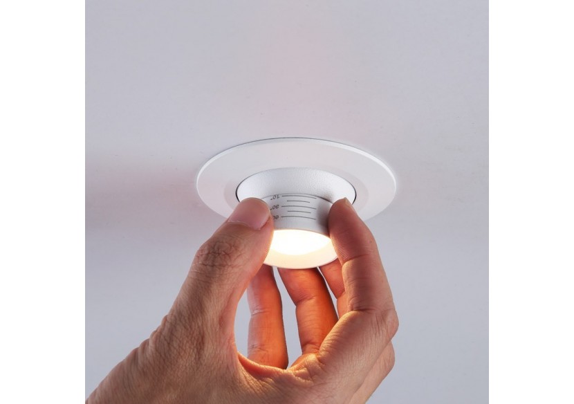 Spot encastré LED avec zoom-Réglable-Puce Cree-2700K-3W - B2050-B - Barcelona LED Spot encastré LED avec zoom-Réglable-Puce Cree-2700K-3W - B2050-B - Barcelona LED
