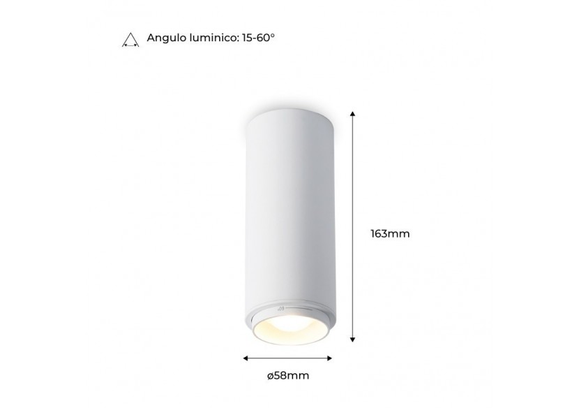 Spot avec angle d'éclairage réglable 2800K 8W - B2090-B-270 - Barcelona LED Spot avec angle d'éclairage réglable 2800K 8W - B2090-B-270 - Barcelona LED