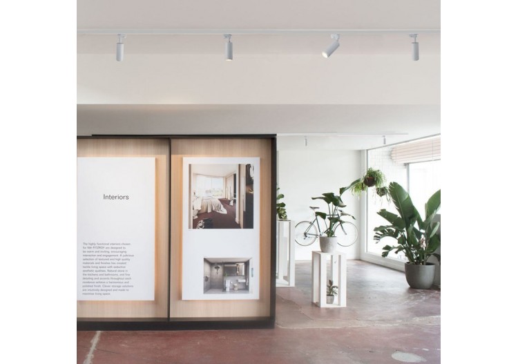 Spot sur rail monophasé avec angle d'éclairage ajustable 8W - B2092-B-270 - Barcelona LED 2