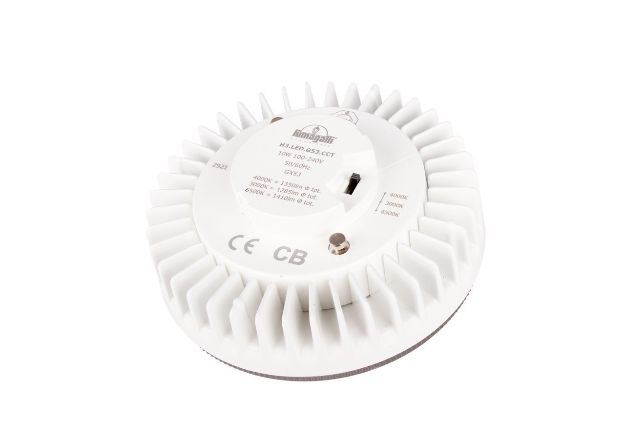 Spot LED encastrable rond étanche CCT Fumagalli 10W et 1050lm - 4L0.000.000.AYD1K - Barcelona LED