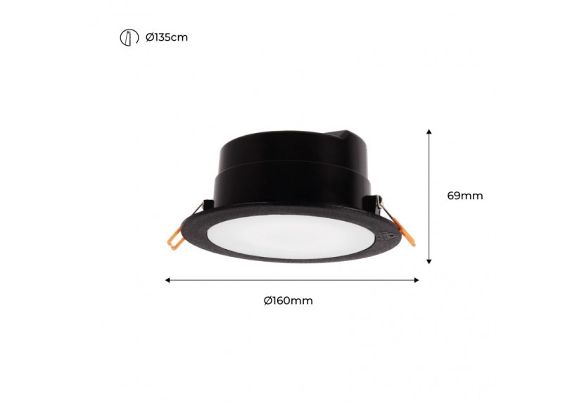 Spot LED encastrable rond étanche CCT Fumagalli 10W et 1050lm - 4L0.000.000.AYD1K - Barcelona LED Spot LED encastrable rond étanche CCT Fumagalli 10W et 1050lm - 4L0.000.000.AYD1K - Barcelona LED