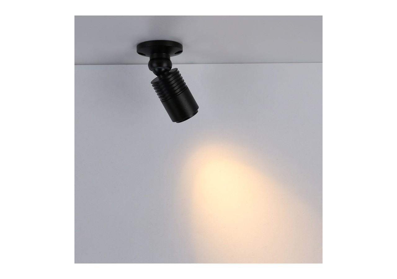 Spot LED de surface avec zoom-Réglable-2700K-3W - B2051-N - Barcelona LED