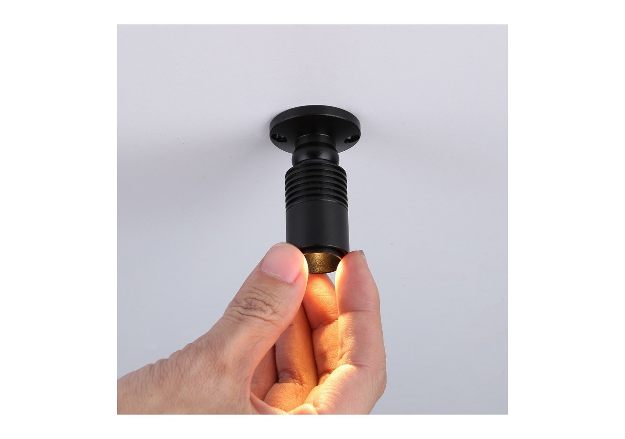 Spot LED de surface avec zoom-Réglable-2700K-3W - B2051-N - Barcelona LED