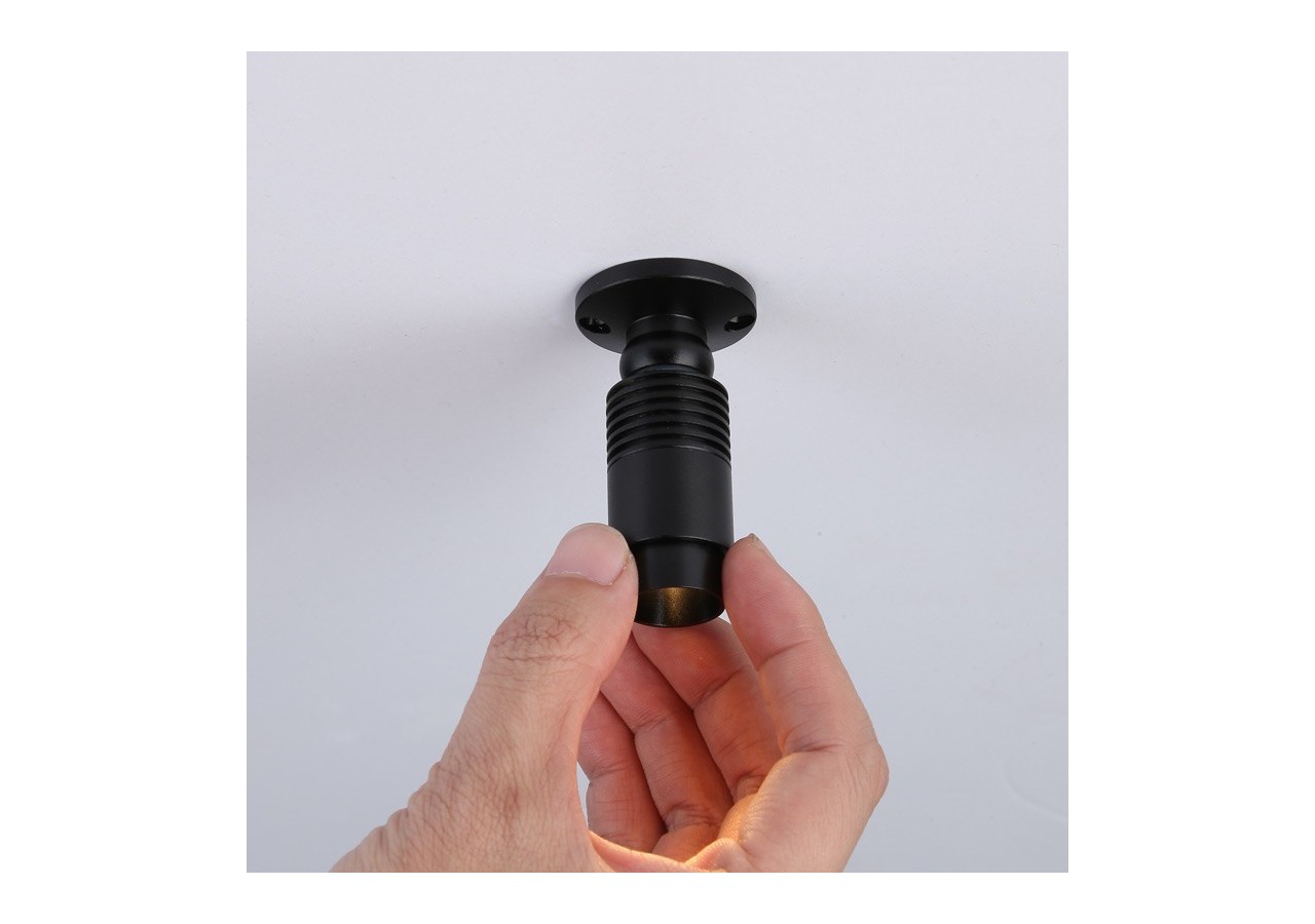 Spot LED de surface avec zoom-Réglable-2700K-3W - B2051-N - Barcelona LED