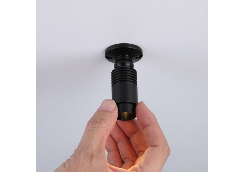 Spot LED de surface avec zoom-Réglable-2700K-3W - B2051-N - Barcelona LED Spot LED de surface avec zoom-Réglable-2700K-3W - B2051-N - Barcelona LED