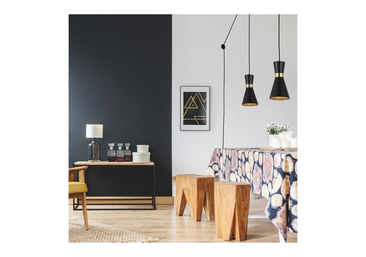 Suspension en métal avec prise "Mir"-E27 - LN3011-EU-ND - Barcelona LED
