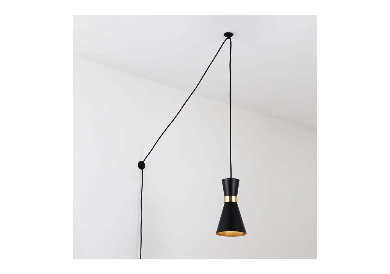 Suspension en métal avec prise "Mir"-E27 - LN3011-EU-ND - Barcelona LED