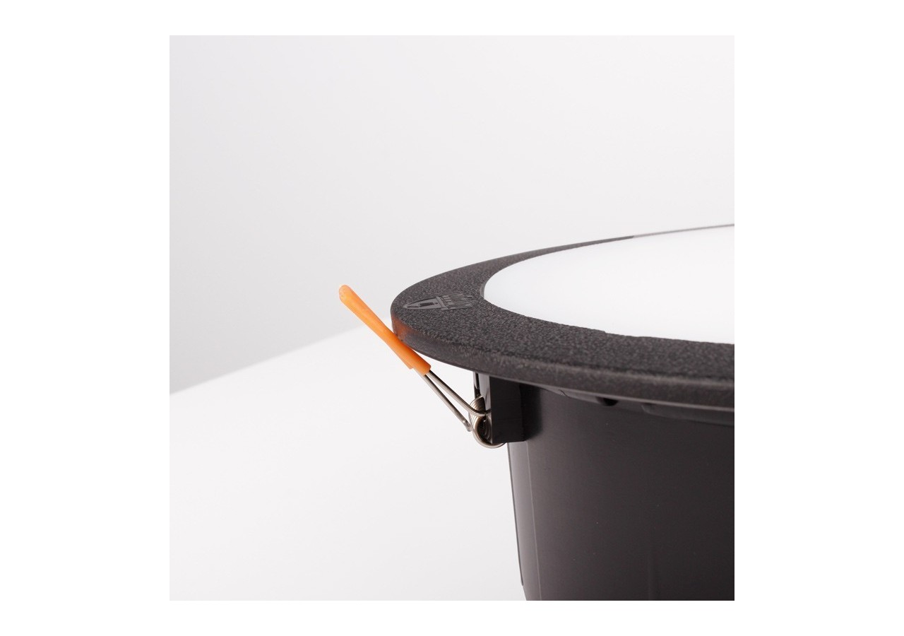 Spot LED encastrable rond étanche CCT Fumagalli "Teresa 260" 18W IP55 - 5L0.000.000.AYE1K - Barcelona LED