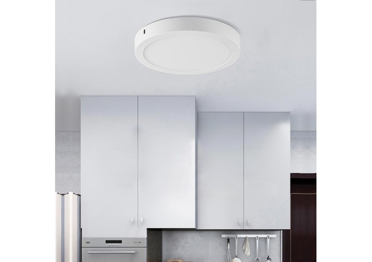 Plafonnier LED en saillie 24W Haute Efficacité - B1230-B-24W-BF - Barcelona LED 2