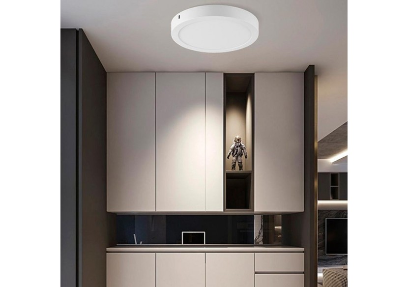 Plafonnier LED en saillie 24W Haute Efficacité - B1230-B-24W-BF - Barcelona LED Plafonnier LED en saillie 24W Haute Efficacité - B1230-B-24W-BF - Barcelona LED