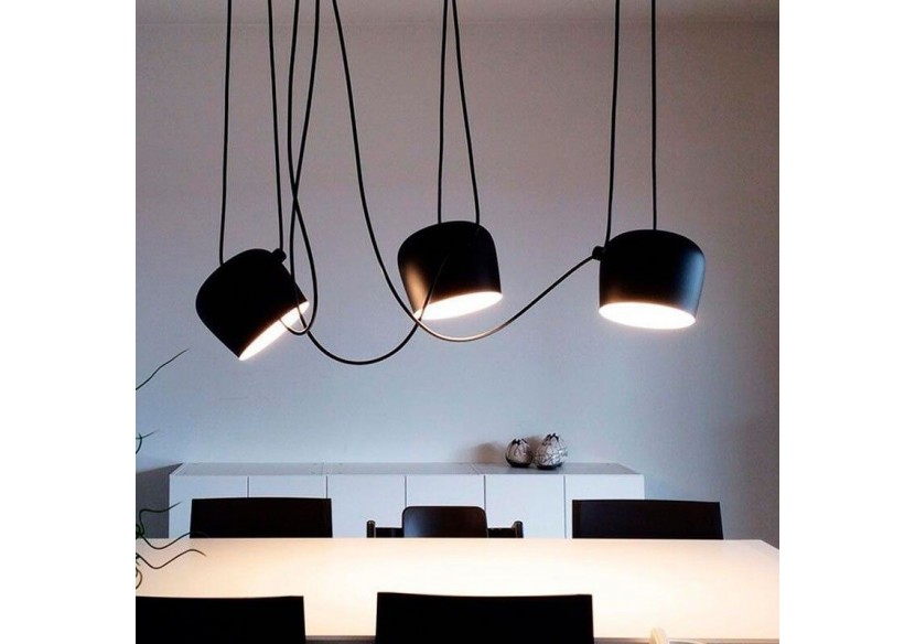 Suspension moderne à 3 lampes "Blus"- E27 - LN6015-N - Barcelona LED Suspension moderne à 3 lampes "Blus"- E27 - LN6015-N - Barcelona LED