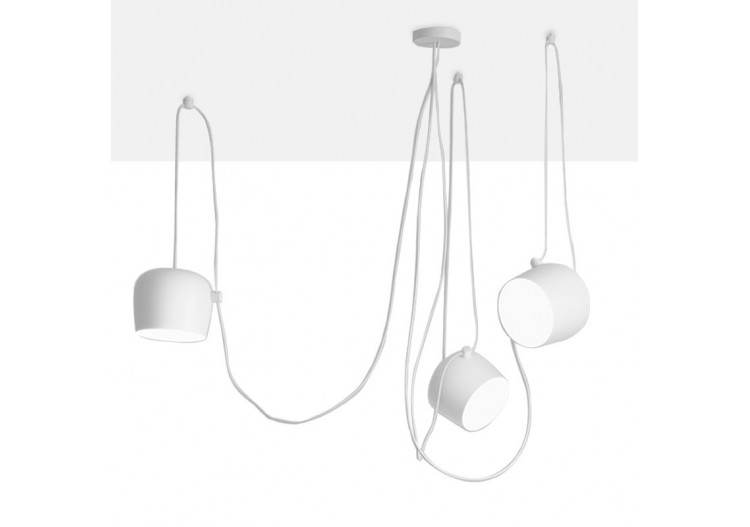 Suspension moderne à 3 lampes "Blus"- E27 - LN6015-B - Barcelona LED