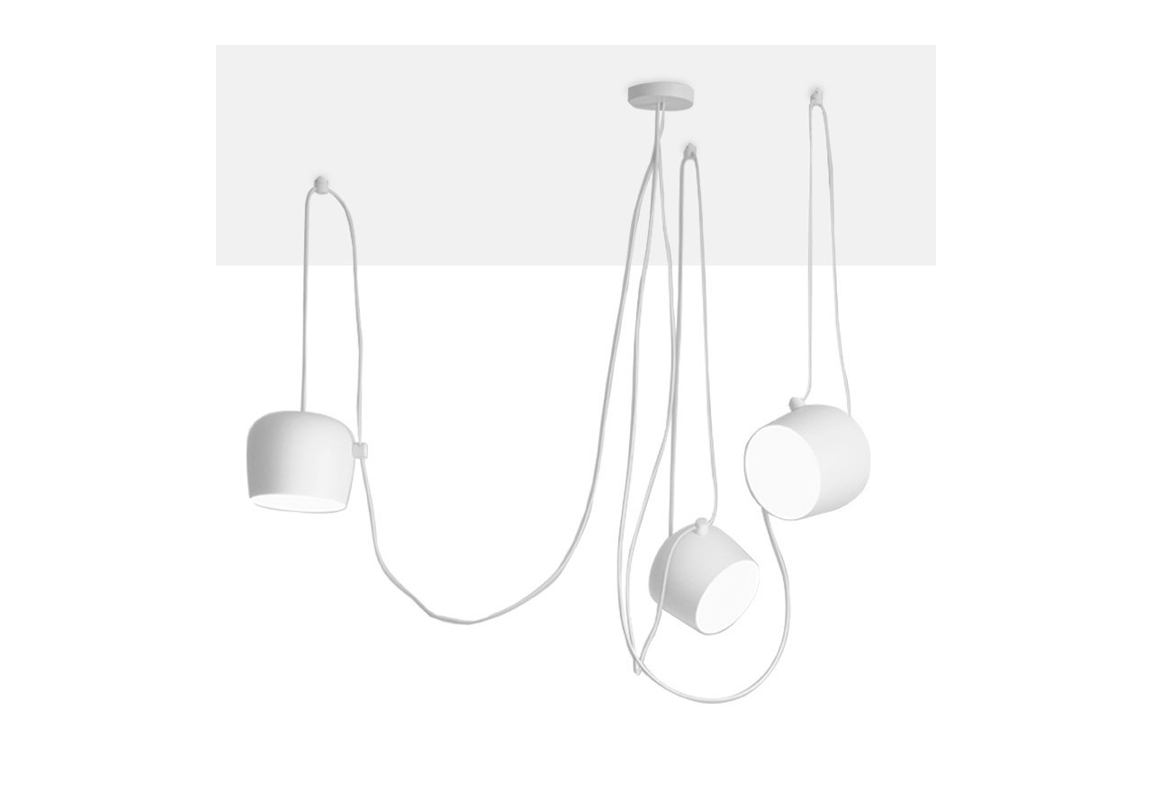 Suspension moderne à 3 lampes "Blus"- E27 - LN6015-B - Barcelona LED
