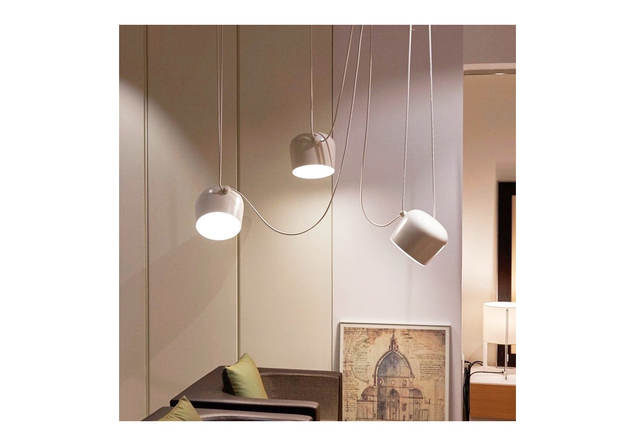 Suspension moderne à 3 lampes "Blus"- E27 - LN6015-B - Barcelona LED