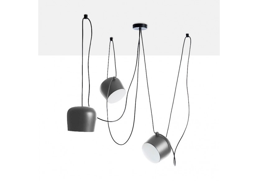 Suspension moderne à 3 lampes "Blus"- E27 - LN6015-G - Barcelona LED Suspension moderne à 3 lampes "Blus"- E27 - LN6015-G - Barcelona LED