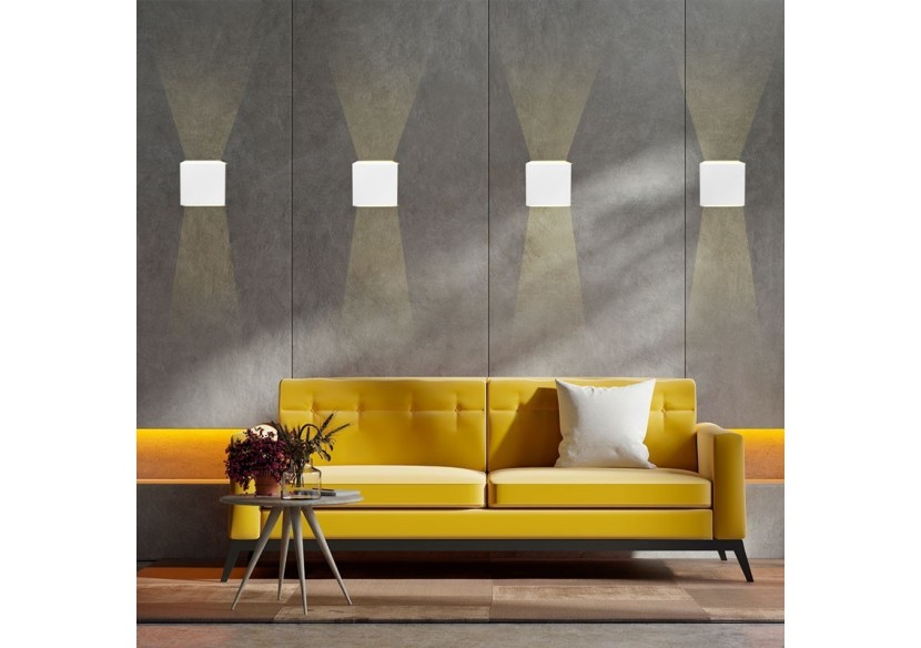Lot de 8 appliques murales "KURTIN" 6W ouverture lumineuse réglable - K1515-8-B - Barcelona LED Lot de 8 appliques murales "KURTIN" 6W ouverture lumineuse réglable - K1515-8-B - Barcelona LED