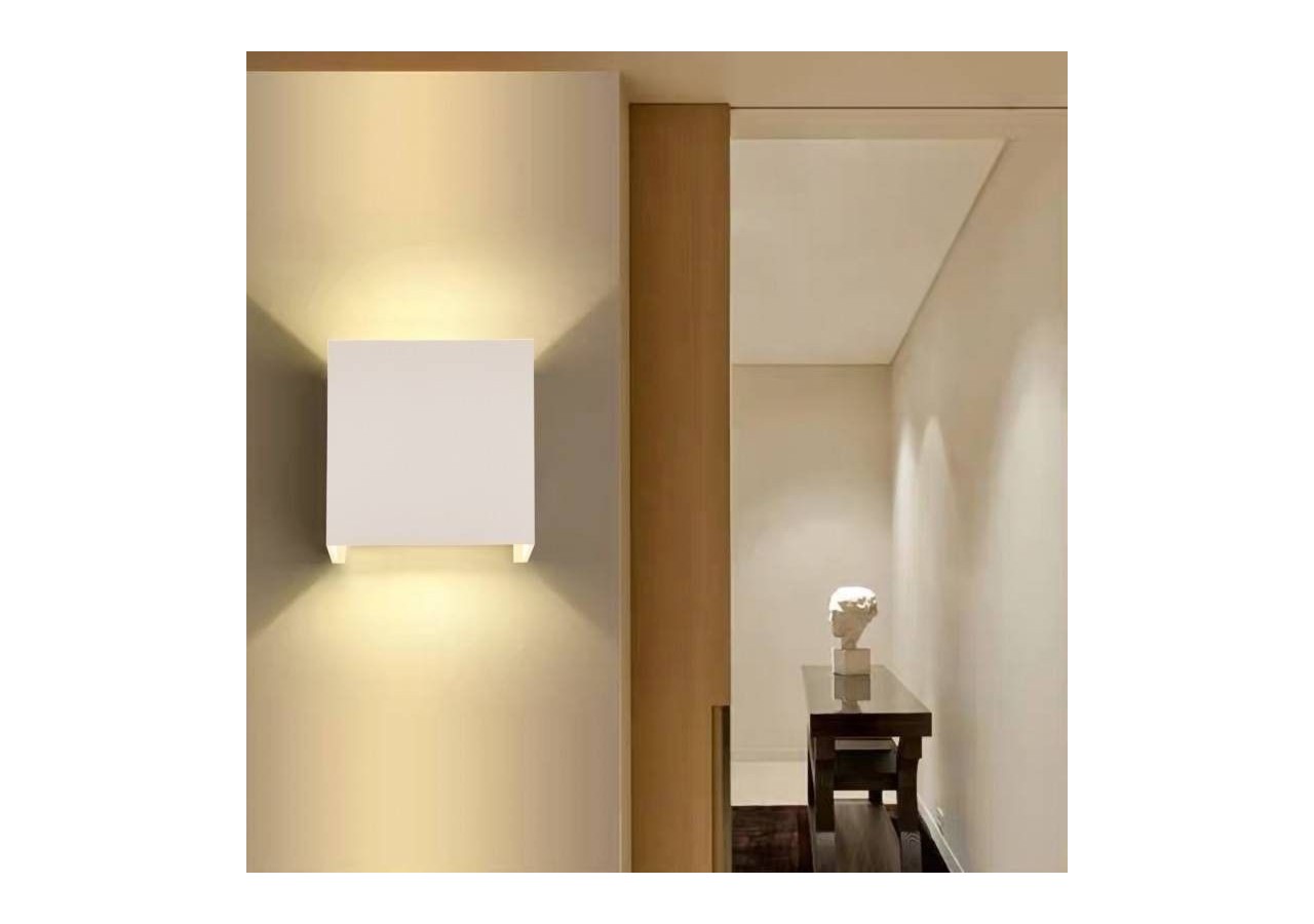 Lot de 2 appliques murales "KURTIN" 6W ouverture lumineuse réglable - K1515-2-B - Barcelona LED