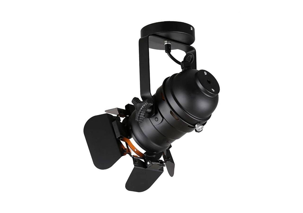 Kit projecteur "CINEMA" orientable pour rail avec ampoule LED PAR30 E27 - K233-BC - Barcelona LED