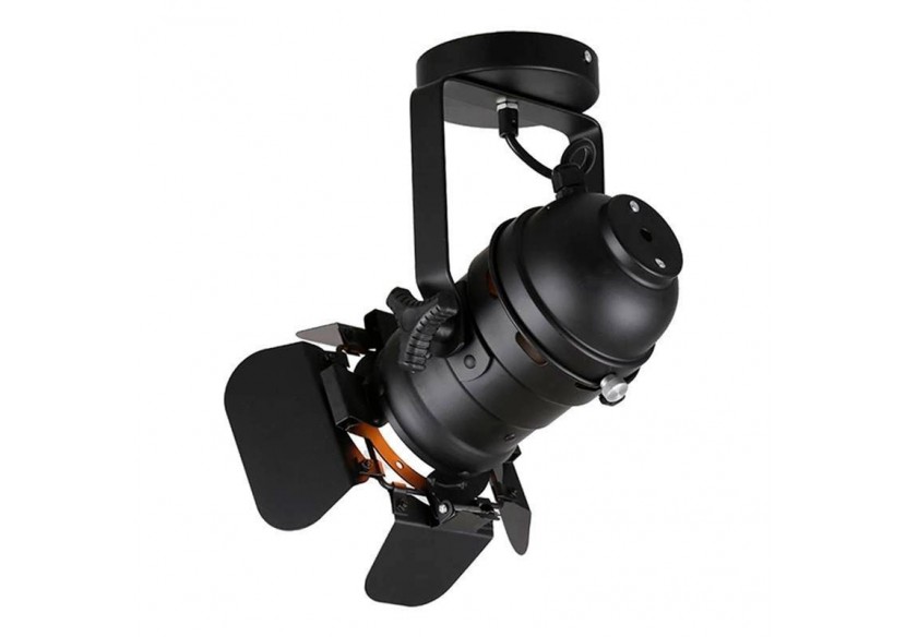 Kit projecteur "CINEMA" orientable pour rail avec ampoule LED PAR30 E27 - K233-BC - Barcelona LED Kit projecteur "CINEMA" orientable pour rail avec ampoule LED PAR30 E27 - K233-BC - Barcelona LED